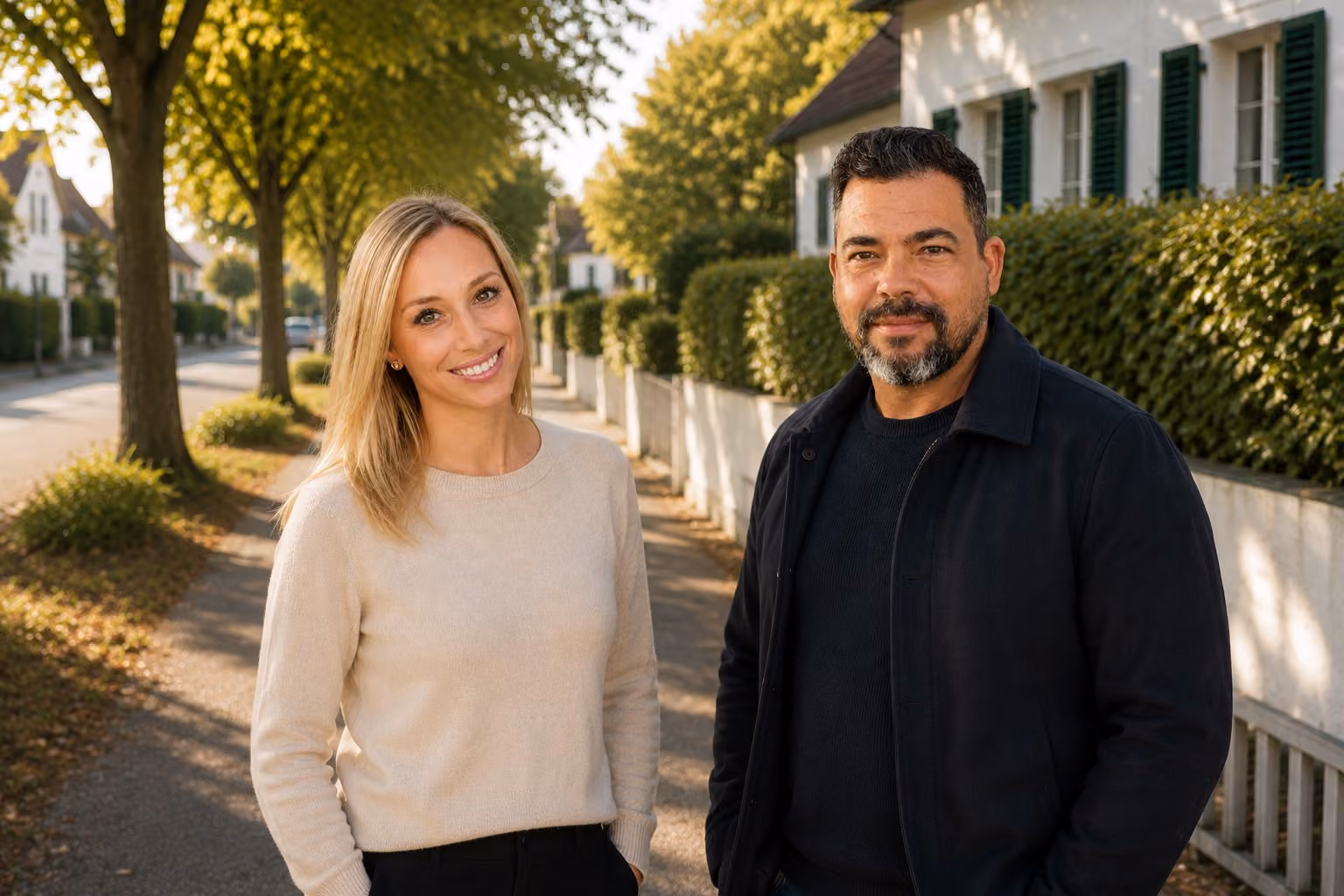Anja Kiebler und Christian Haas, Inhaber von Haas & Kiebler Immobilien